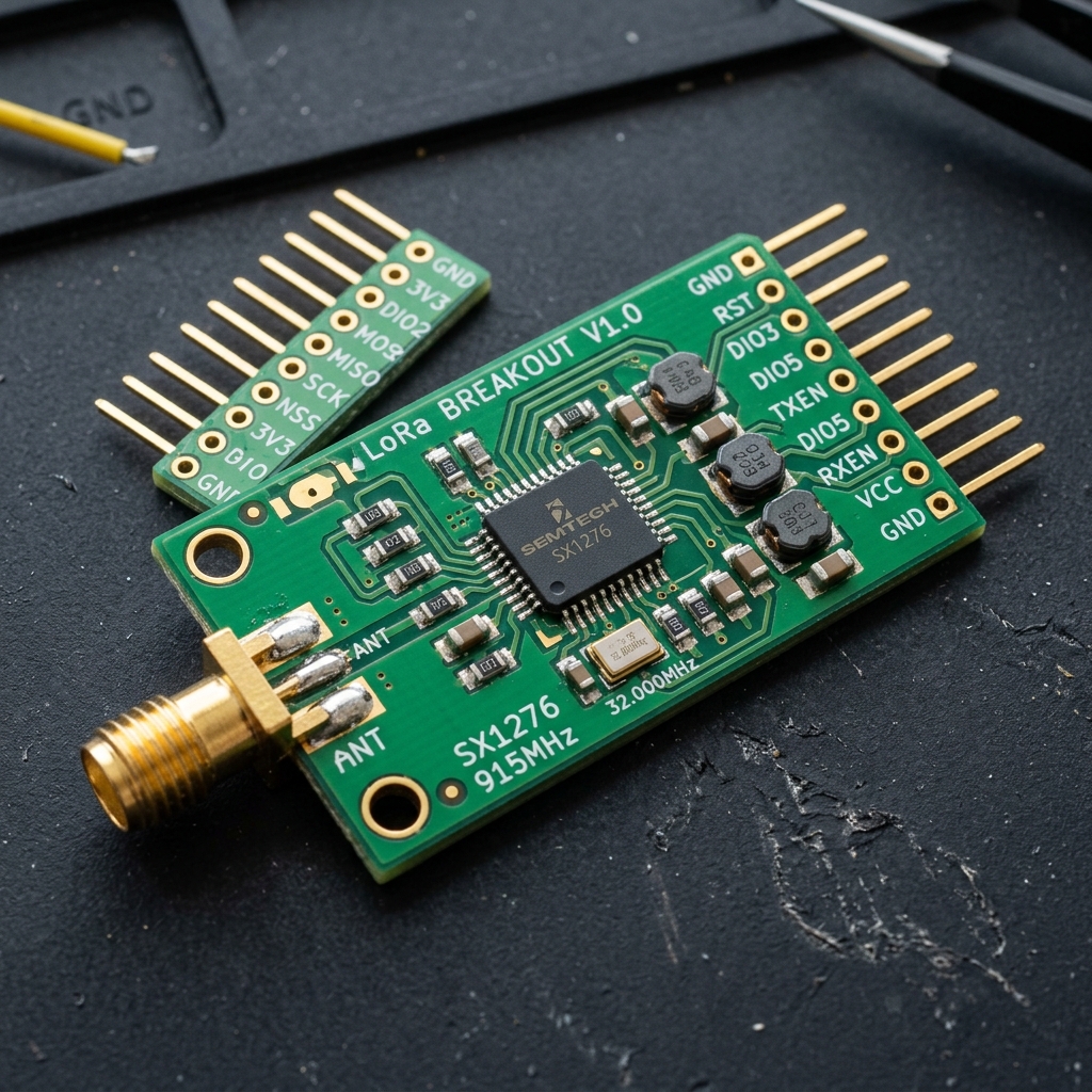 Simpronics LoRa Module Breakout Board